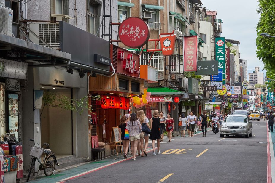 <strong>Yongkang Street, Taipei:</strong> Home to tea rooms, street food stalls and cool boutiques, the no. 4 street is one of Taiwan's most coveted addresses.