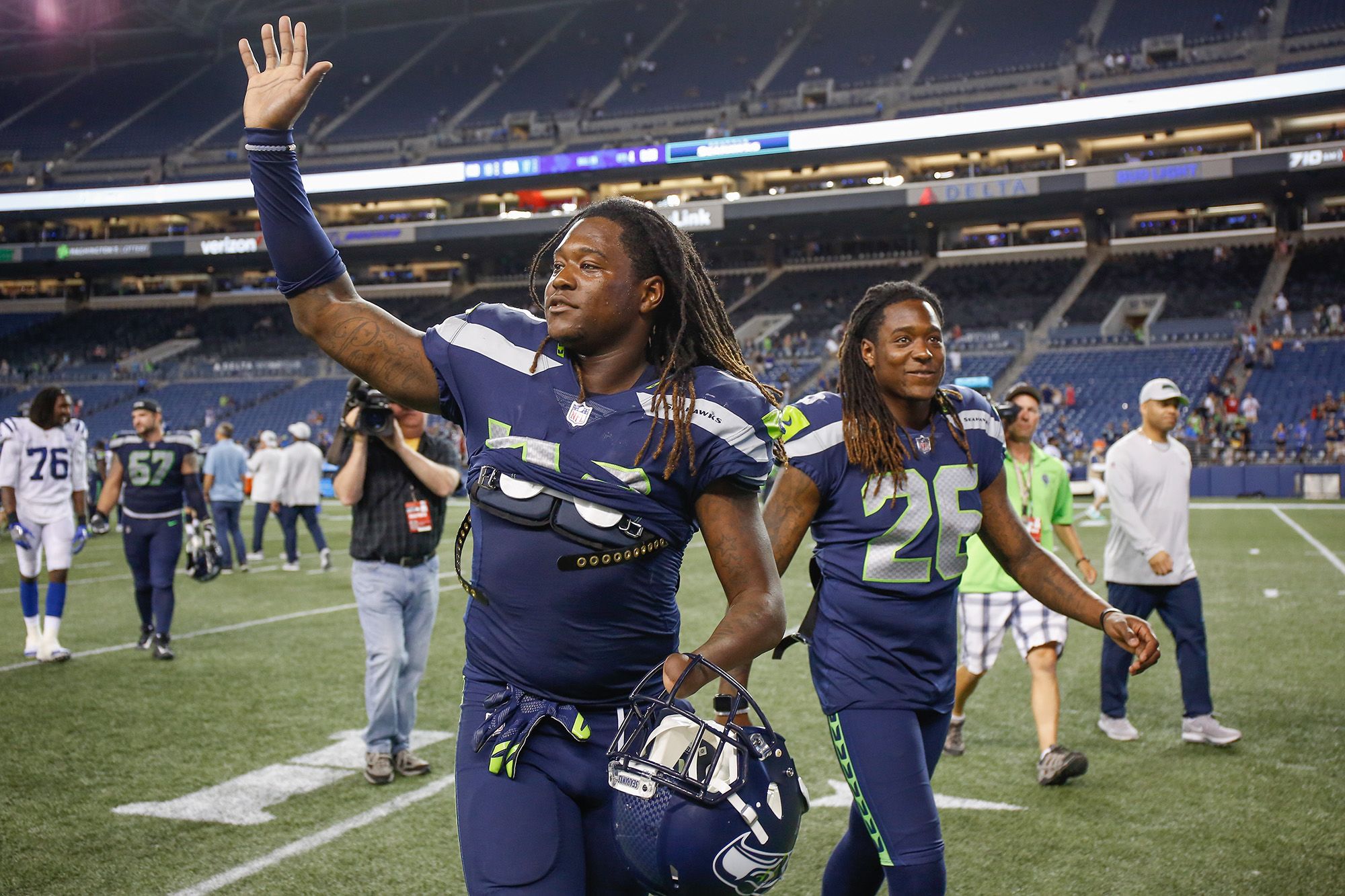 Shaquem Griffin, former Seattle Seahawks linebacker and 'true