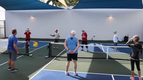 Pickleball has become popular across all age groups in the USA.