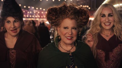 (From left): Kathy Najimy, Bette Midler and Sarah Jessica Parker in a scene from