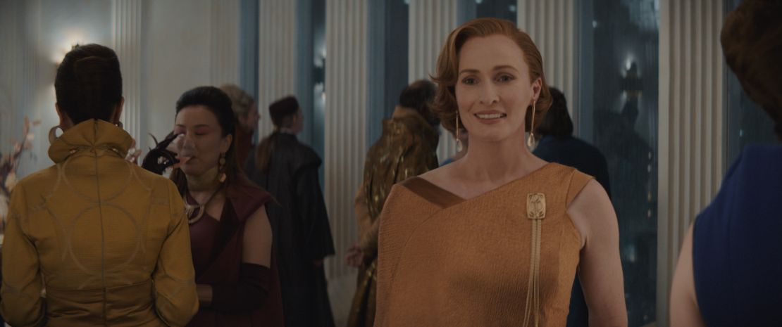 Genevieve O'Reilly reprises her role as Mon Mothma in 'Andor.'