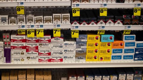 Reducing the visibility of cigarette packs in stores has curbed cigarette purchases, research shows.