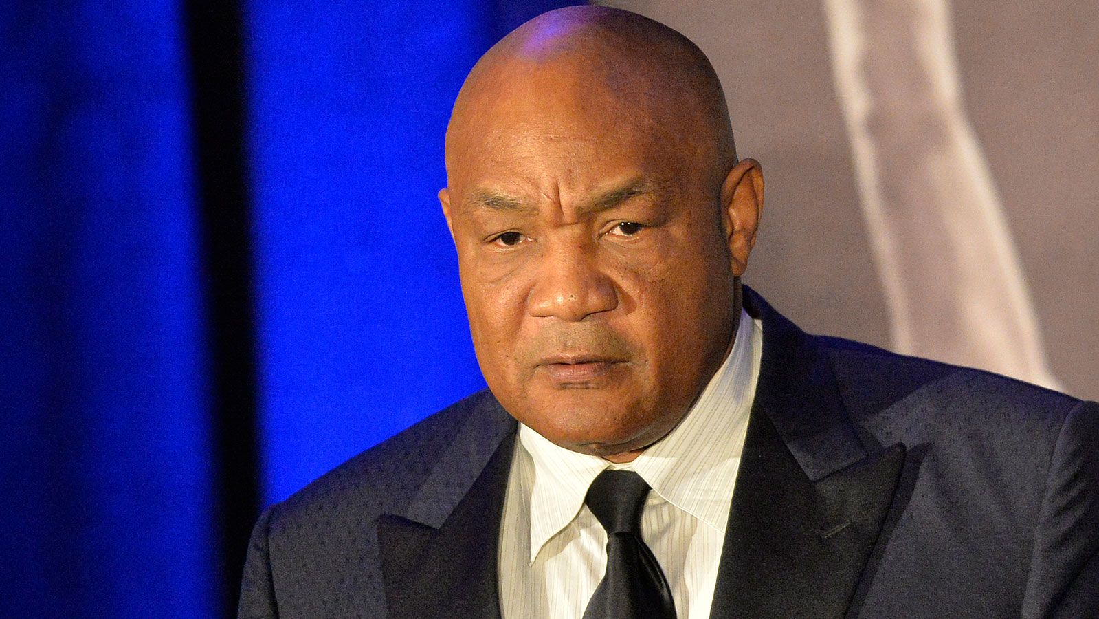 Former heavyweight boxing champion George Foreman at the Sports Illustrated Legacy Awards Thursday, Oct. 1, 2015.
