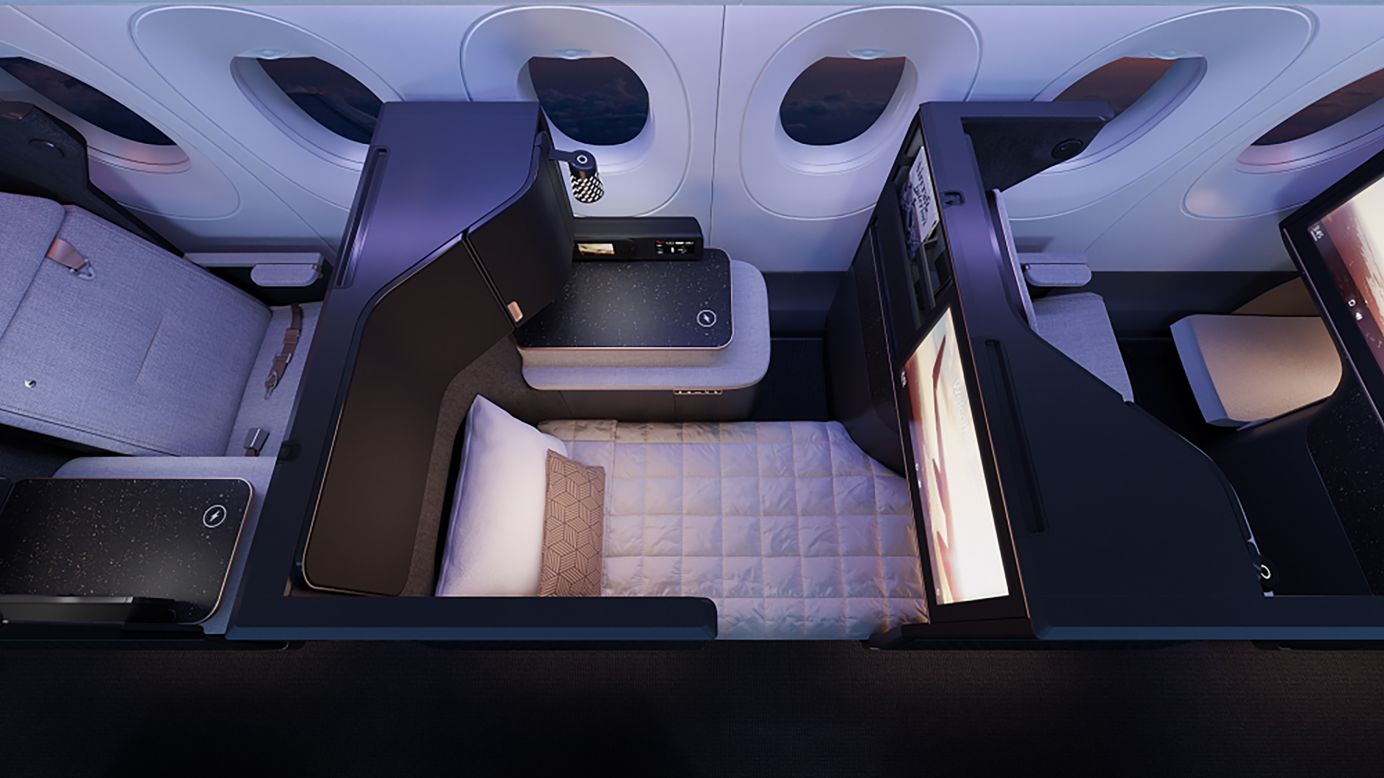 airplanes business class seat | CNN