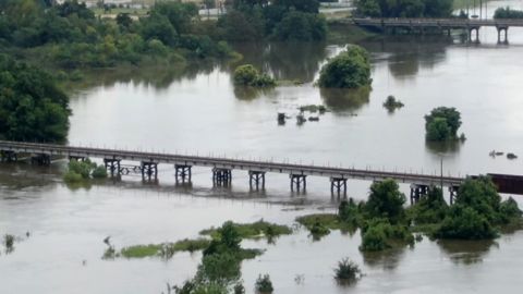 pearl river in Jackson, Mississippi is under flood warning. 