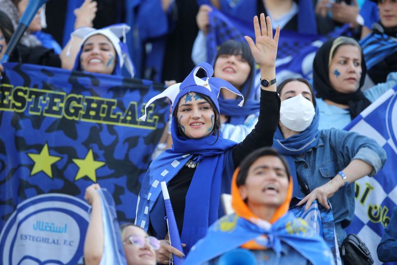 Iranian Women Allowed To Attend Domestic Football Match For First Time ...