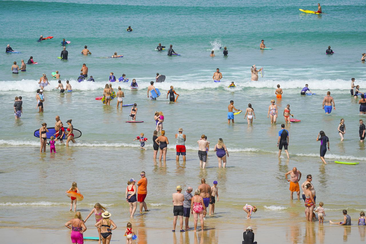 Beach resorts such as Newquay in Cornwall should be prioritized, says the tourist board's CEO.