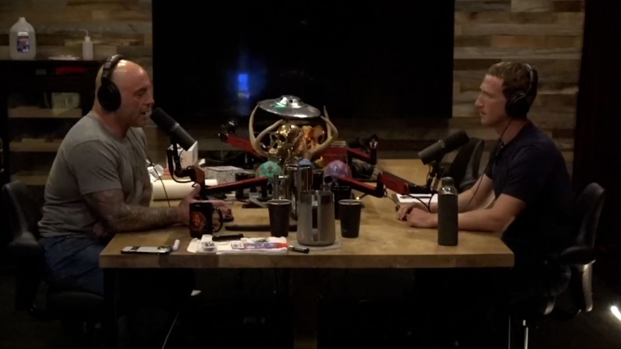 Mark Zuckerberg spoke with controversial comedian and podcast host Joe Rogan for three hours.