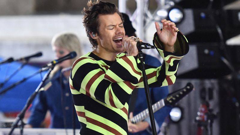 Harry Styles rocks casual Adidas co-ord ahead of Love on Tour show