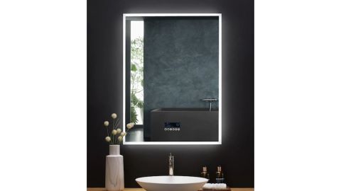 Ancerre Designs Immersion LED Frameless Bluetooth Bathroom Vanity Mirror