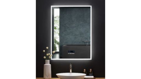 Ancerre Designs Immersion LED Frameless Bathroom Mirror Bluetooth Vanity