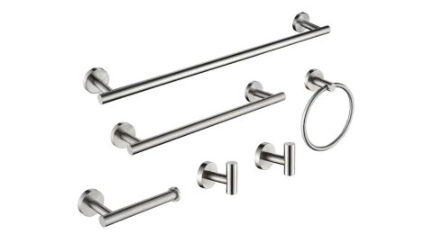 Wellfor 6-Piece Bathroom Hardware Set