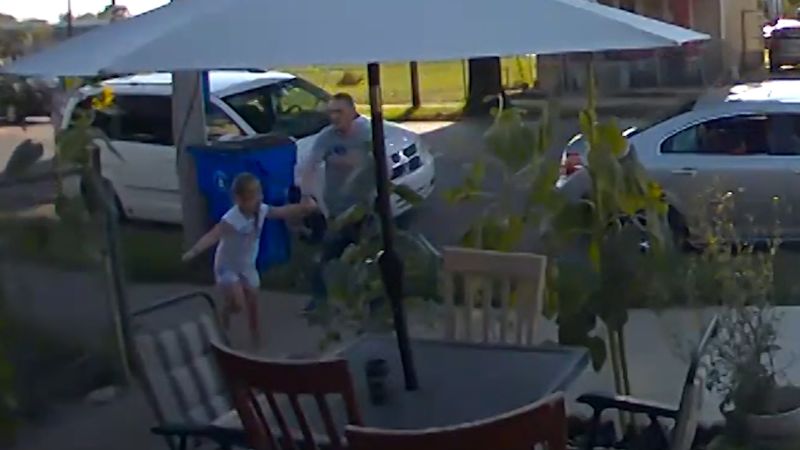 Video: 6-year-old escapes abduction from her own front yard