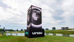 Jul 29, 2022; Bedminster, New Jersey, USA;  General course view during the first round of a LIV Golf tournament at Trump National Golf Club Bedminster. Mandatory Credit: John Jones-USA TODAY Sports