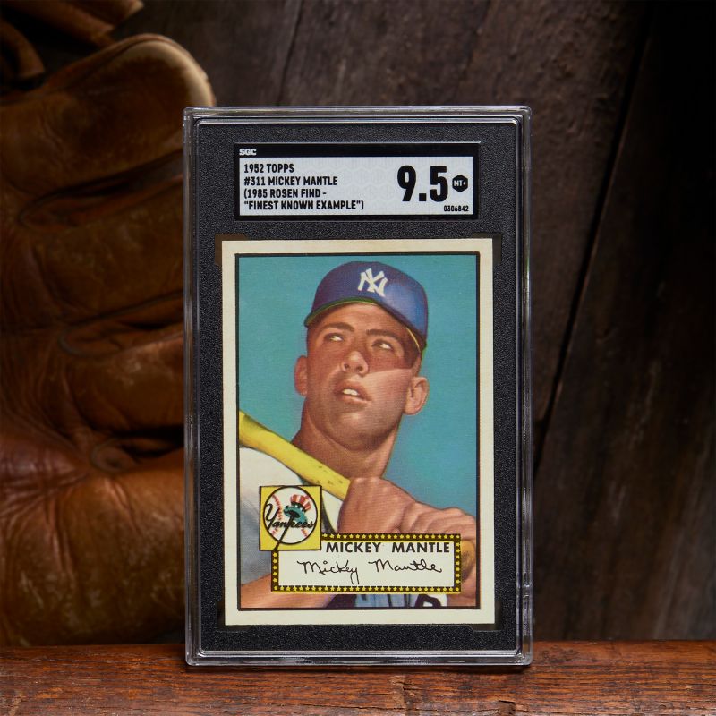 미키 맨틀 카드: 역사상 가장 비싼 야구 카드가 1,260만 달러에 팔렸습니다.