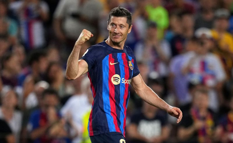 Robert Lewandowski Bags Two Goals As Barcelona Eases Past Real ...