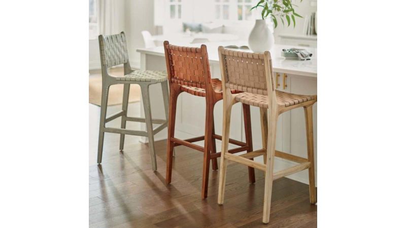 Augusto low deals back counter stool