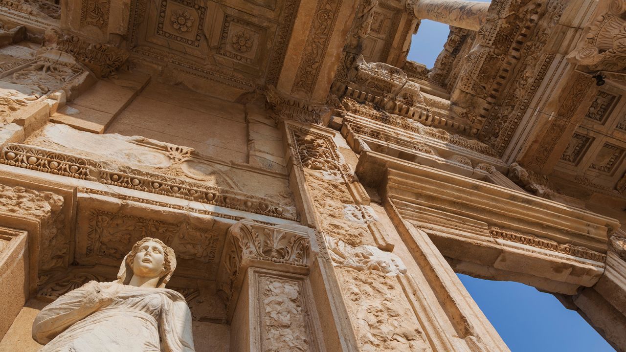 The ancient city of Ephesus.