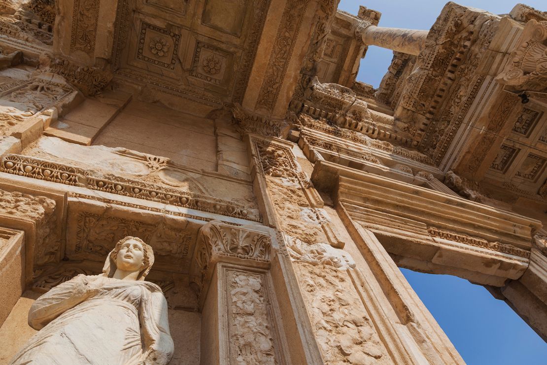 The ancient city of Ephesus.