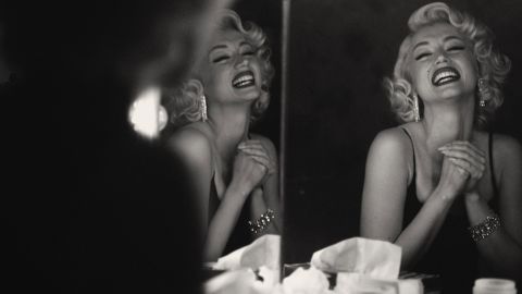 Ana de Armas as Marilyn Monroe in