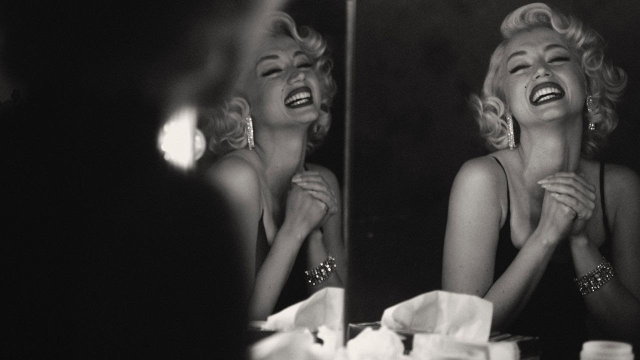 Ana de Armas stars as Marilyn Monroe in "Blonde." 