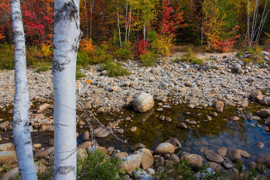 Rangeley Lake Scenic Byway is a superb autumn drive in Maine with plenty of pretty spots.