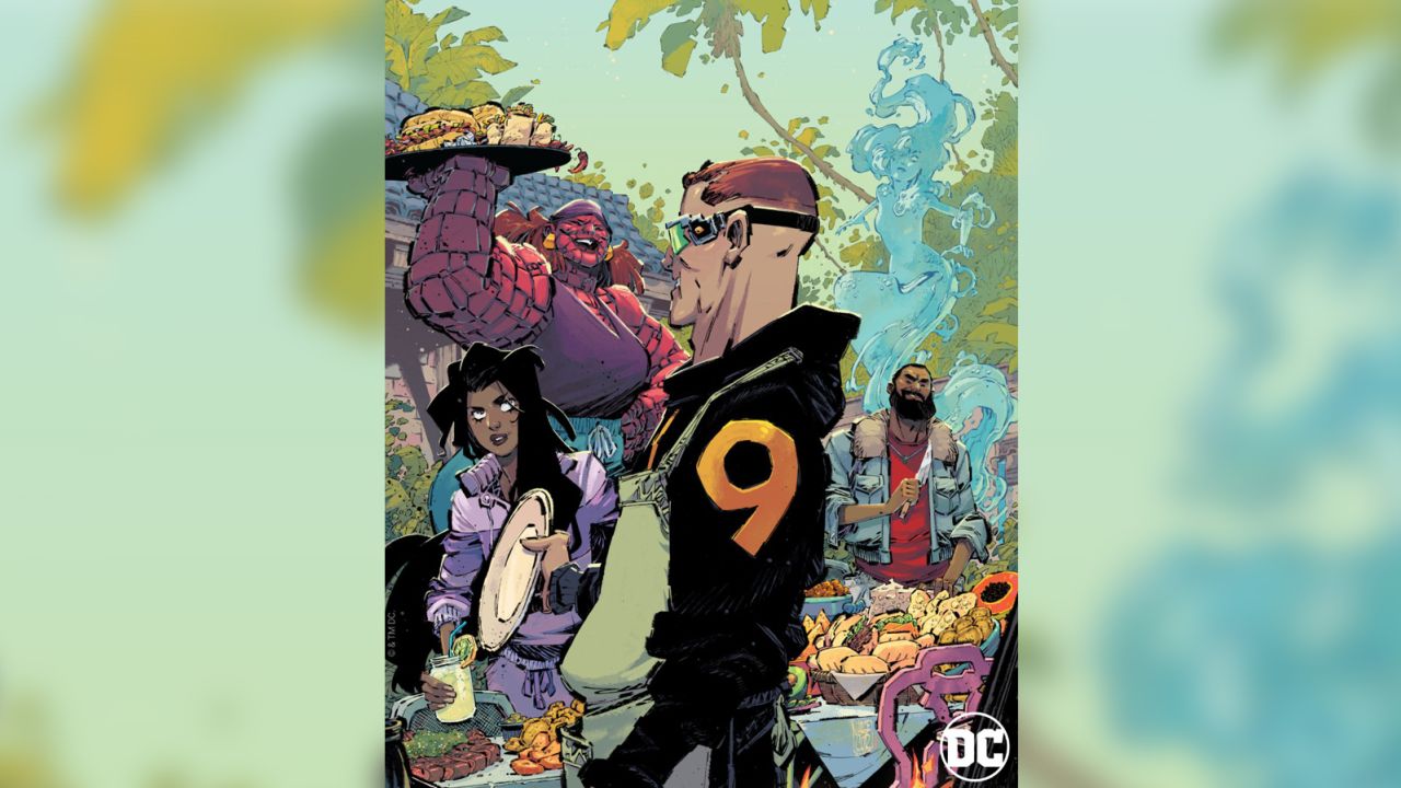 DC Comics shared a series of food-centric variant covers for Hispanic Heritage Month.