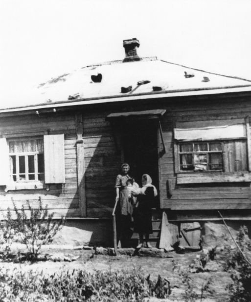 Gorbachev had humble beginnings: He was born into a peasant family in Privolnoye on March 2, 1931. Here, he's with his parents in Privolnoye.