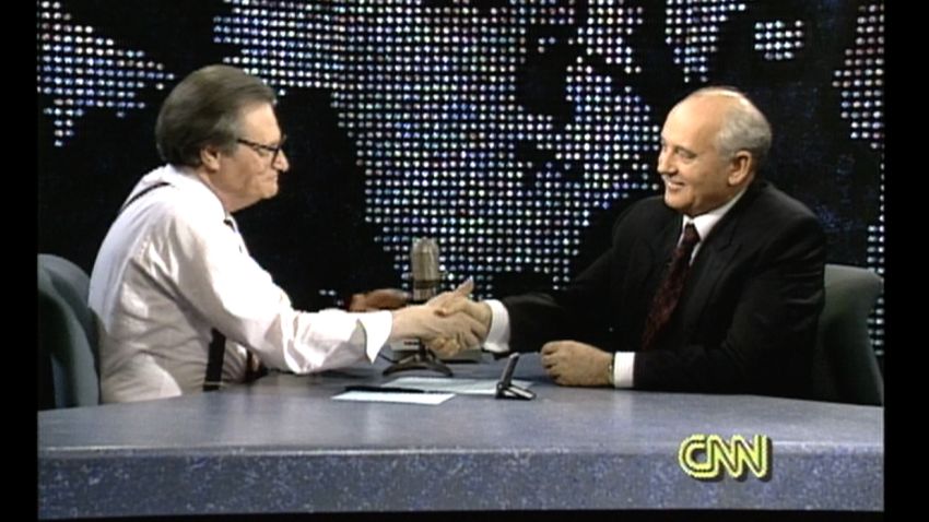 Gorbachev Larry King 1993