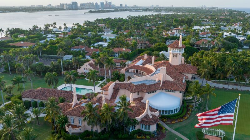 Mar-a-Lago search inventory shows documents marked as classified mixed ...