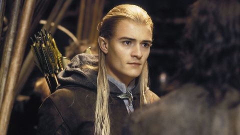 Orlando Bloom as Legolas, a heroic elf, in the "Lord of the Rings" movies of the early 2000s.