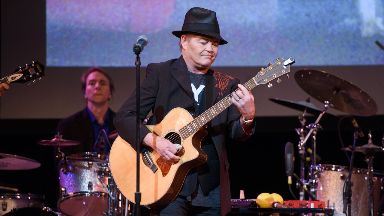 NEW YORK, NY - JUNE 01:  Mickey Dolenz of The Monkees performs live on stage at Town Hall on June 1, 2016 in New York City.  (Photo by Matthew Eisman/Getty Images)