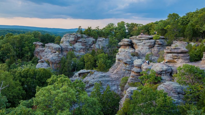 The Garden of Gods in Shawnee National Forest Herod Illinois USA

AdobeStock_330643291