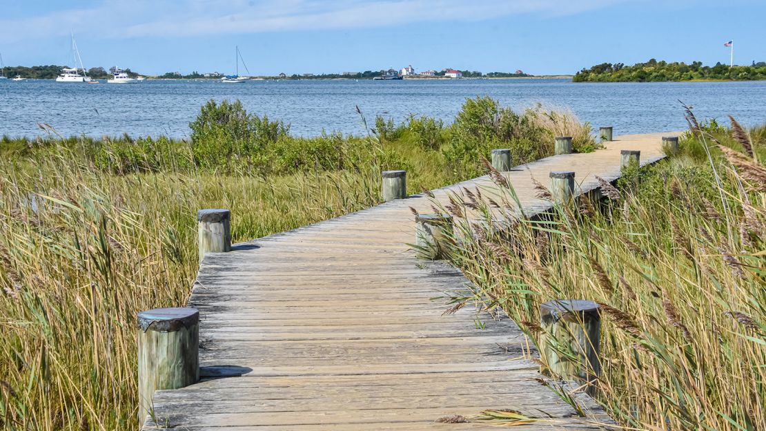 Block Island boasts more than 30 miles of coastal and inland trails.