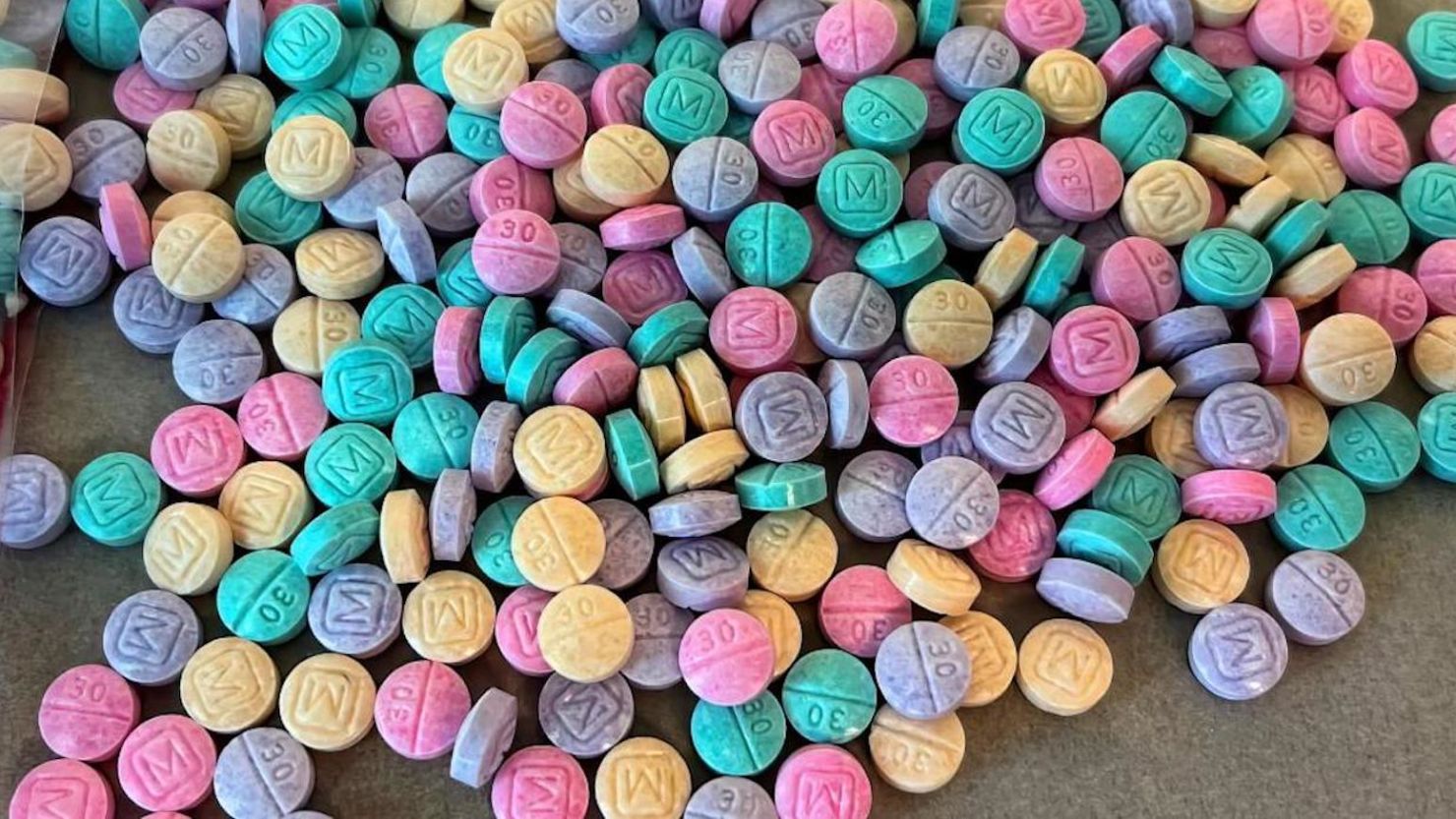 The US Drug Enforcement Administration issued a warning about "brightly-colored fentanyl used to target young Americans."