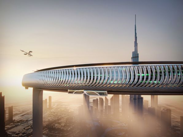 Some critics have argued that the structure would take away from the beauty of the existing skyline and the architectural brilliance of the Burj Khalifa, but Chowdry and Remess say that it will "add to the verticality" of the cityscape.