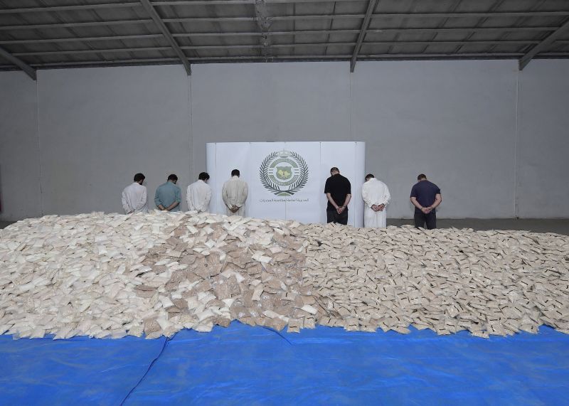 Saudi Arabia Seizes Record 47 Million Amphetamine Pills Hidden In Flour ...