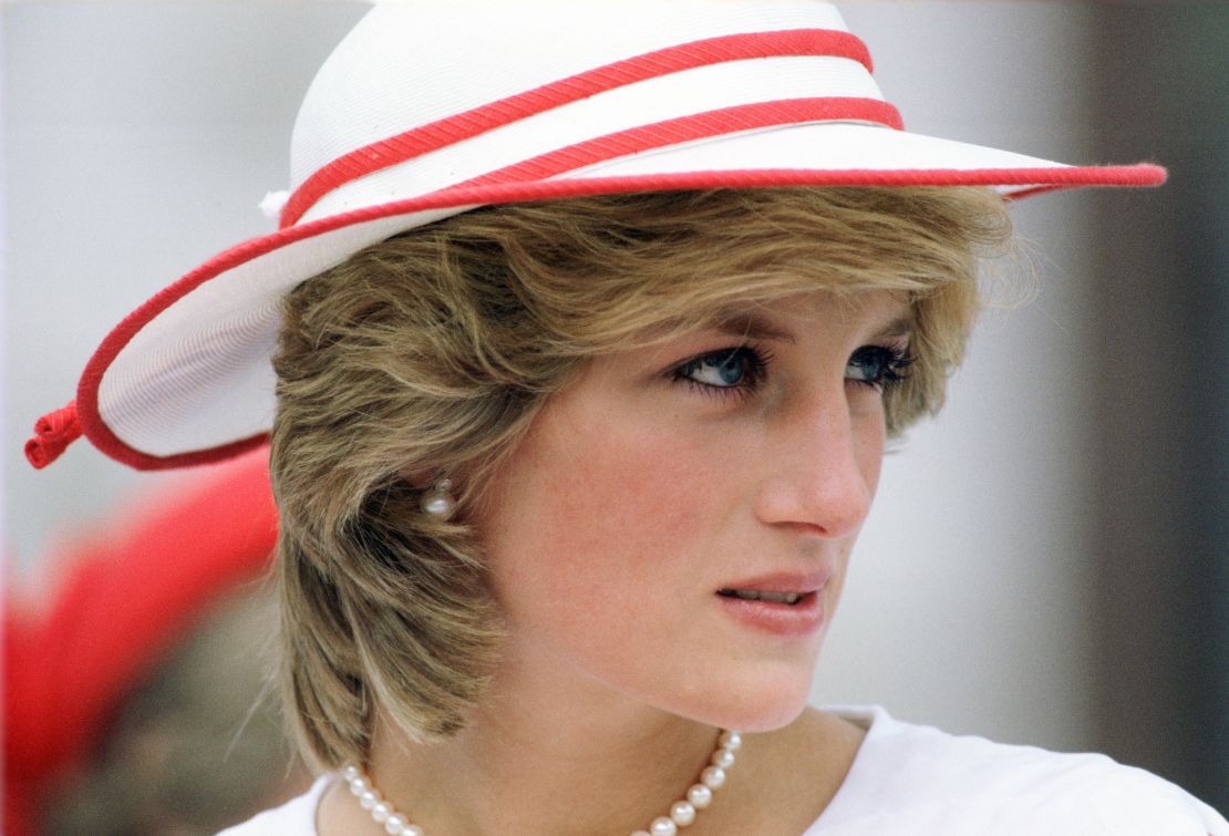 Princess Diana in 1983.