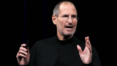 The late CEO of Apple Steve Jobs in 2010.