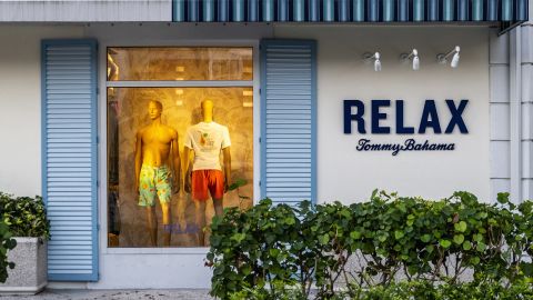 A Tommy Bahama store in Naples, Florida, March 2020.