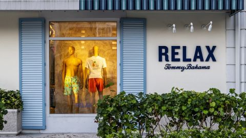 A Tommy Bahama store in Naples, Florida in March 2020.