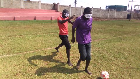 Blind Soccer Uganda hosts matches as well as training. 
