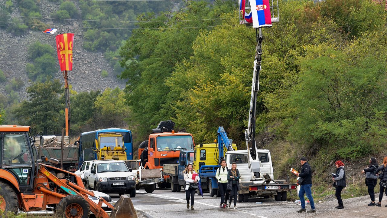 Ethnic tensions flared in northern Kosovo last month after a contentious decision to require Serbs to start using license plates issued by the government in Pristina. 