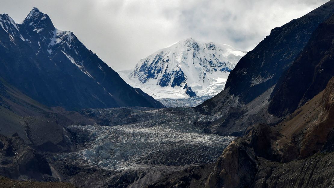 The Passu glacier in Pakistan's northern Gilgit-Baltistan region.