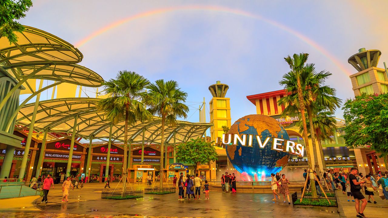 <strong>Universal fun:</strong> Sentosa is home to Southeast Asia's only Universal Studios theme park, which opened in 2011.