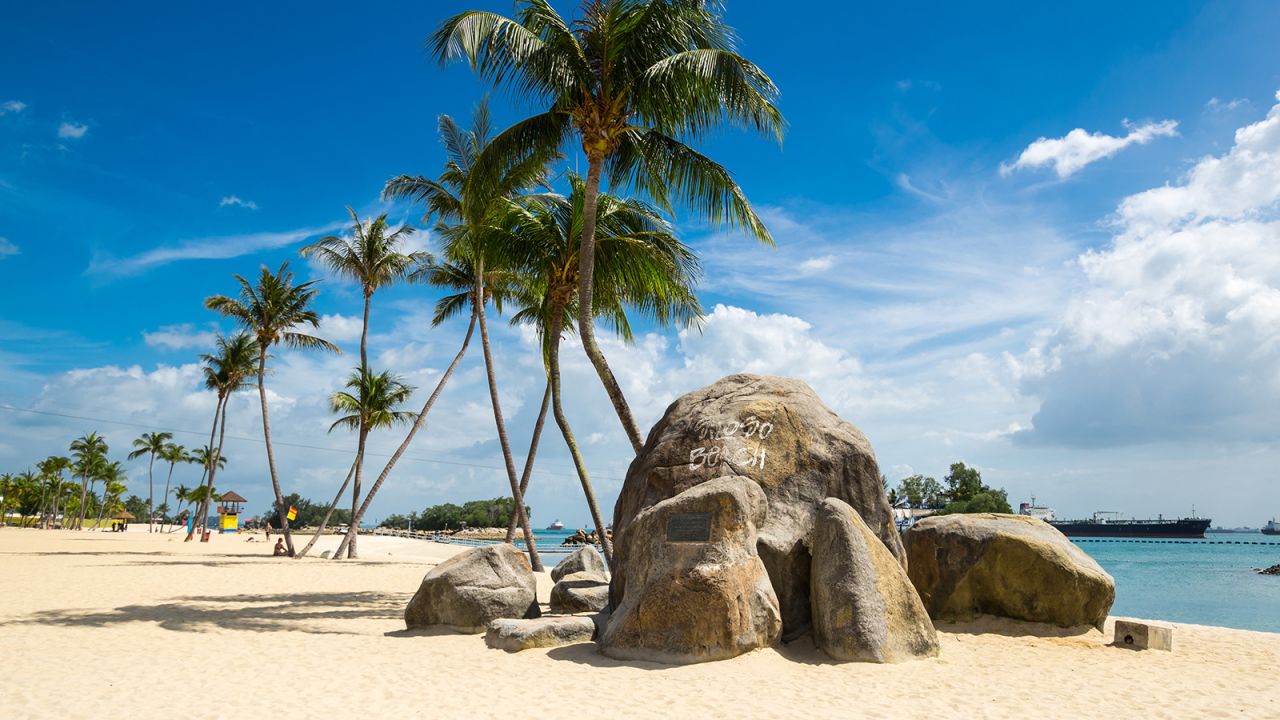 <strong>Sandy shores:</strong> Singapore's year-round warm weather make beaches a must.