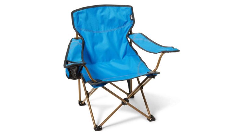 Camp Time Roll-a-Chair Blue Portable Compact Lightweight Camping Chair USA Made 