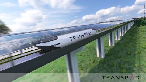 The proposed TransPod link between Calgary and Edmonton would cost an estimated $18 billion.