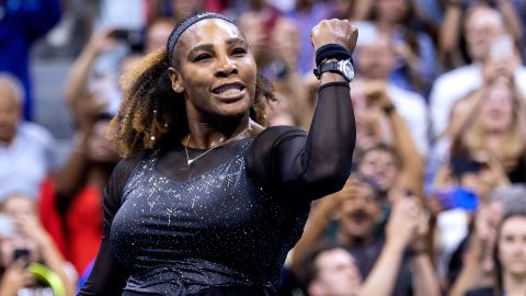 Tennis great <a href="http://www.cnn.com/2022/08/09/tennis/gallery/serena-williams-life-in-pictures/index.html" target="_blank">Serena Williams</a> celebrates her second-round win at the US Open on Wednesday, August 31. Williams, who has said she will "evolve away" from the sport after the tournament, <a href="http://www.cnn.com/2022/08/29/tennis/gallery/serena-williams-us-open-2022/index.html" target="_blank">upset No. 2 seed Anett Kontaveit</a> 7-6 (4), 2-6, 6-2.