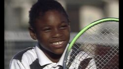 serena williams 1991 cnn vault screengrab 01